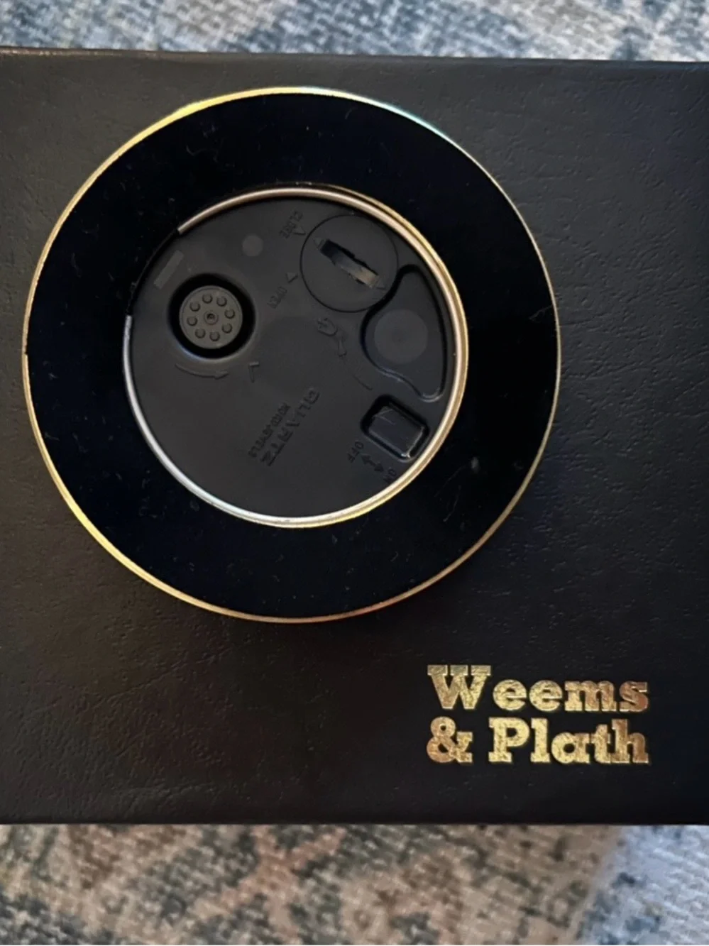 Weems & Plath Brass Chart clock weight New in Box
